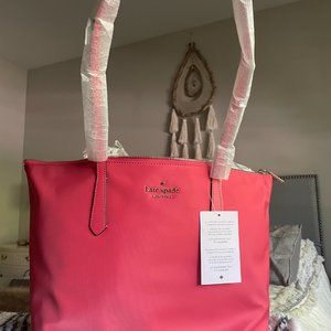 Brand New with tags Kate Spade Kitt the Little Better Nylon tote in Dark Water